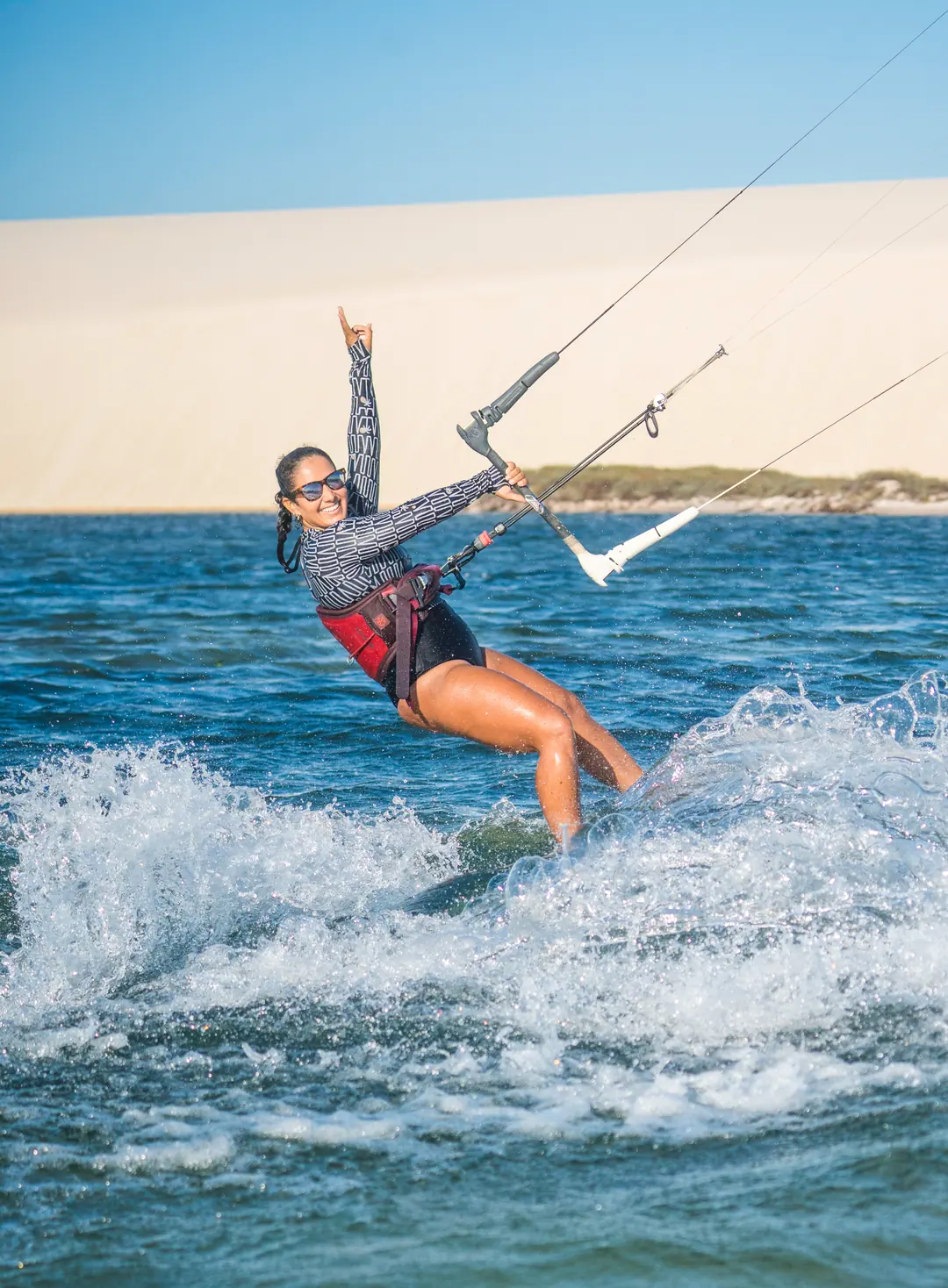 Itana velejando